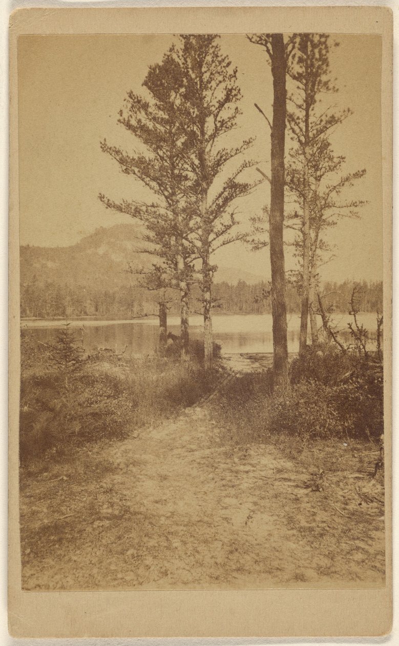Lago Echo cerca de Conway [Gales] de Unknown artist