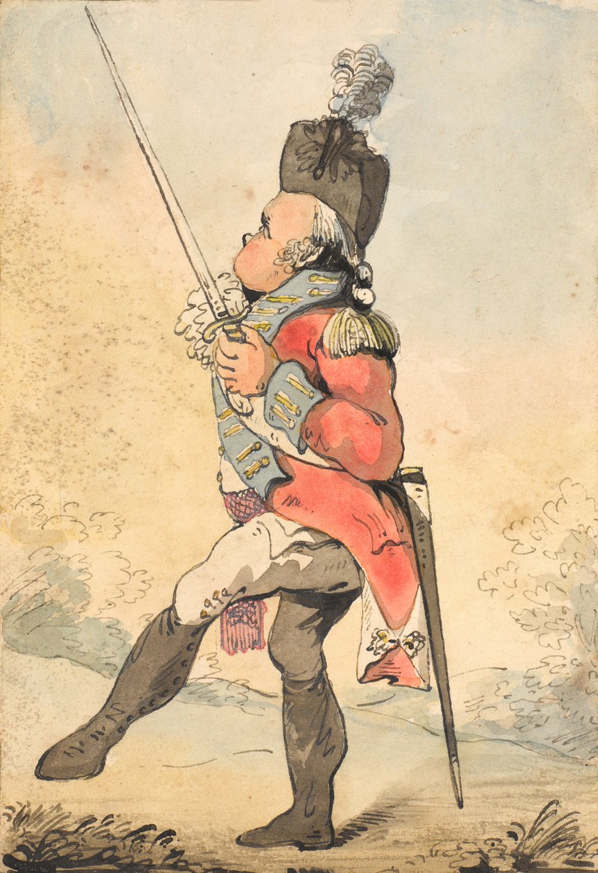 ¿Egad lo tengo ahora o el diablo está en ello?, 1796 de Unknown artist