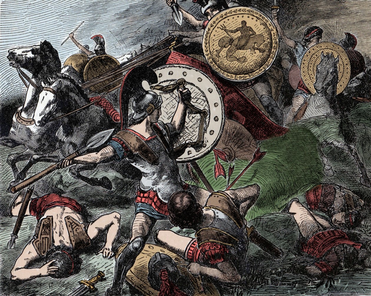 Epaminondas rescata a Pelópidas de Unknown artist