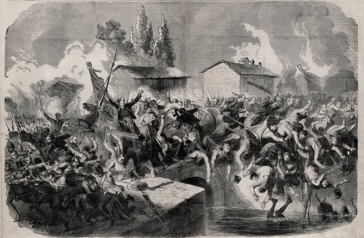 Episodio en la Batalla de Palestro, 31 de mayo de Unknown artist