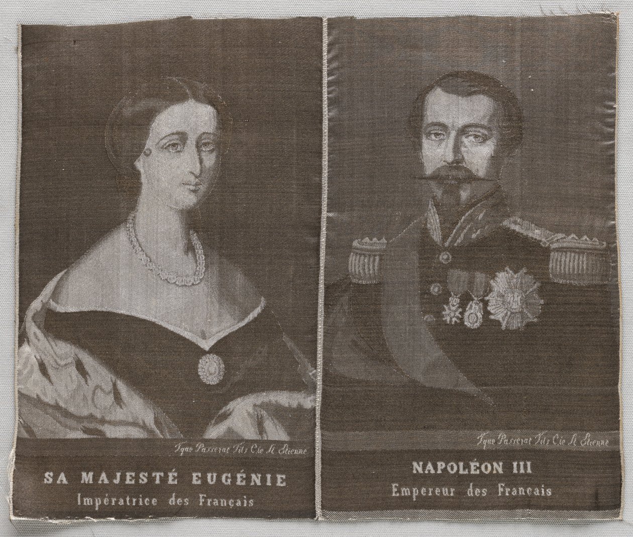 Eugenie and Napoleon de Unknown artist