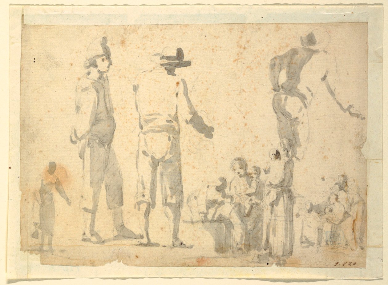 Estudios figurativos de Unknown artist