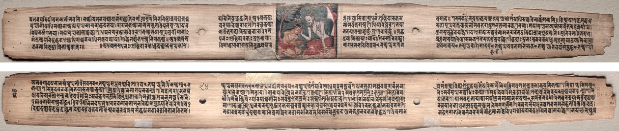 Folio 94, de un Gandavyuha-sutra (Escritura de la Suprema Arreglo) de Unknown artist