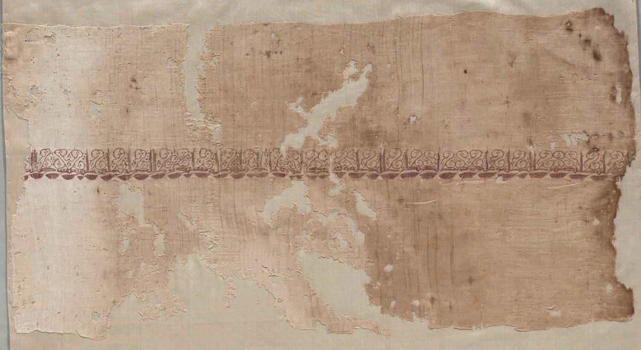 Fragmento de un Tiraz de Unknown artist