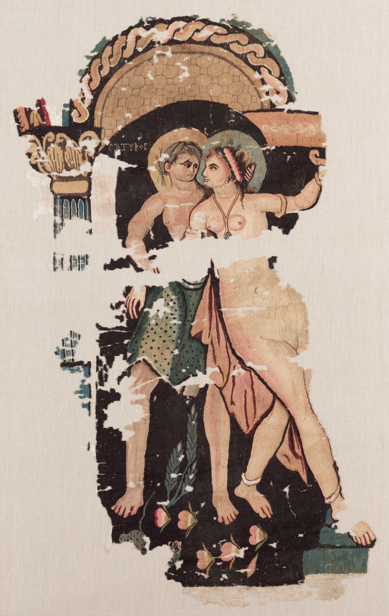Fragment with Satyr and Maenad de Unknown artist