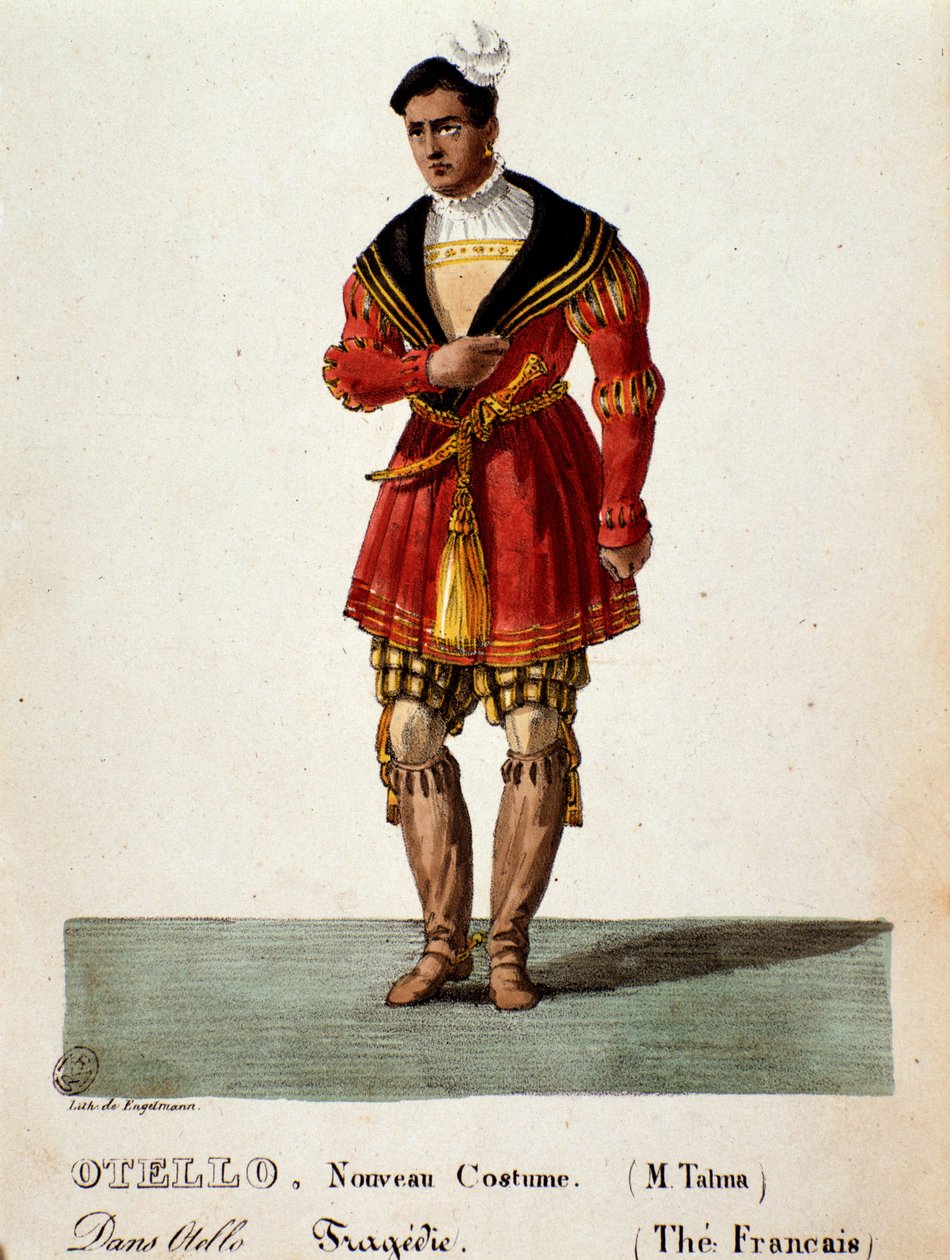 François Joseph Talma en Otello de Jean-François Ducis de Unknown artist