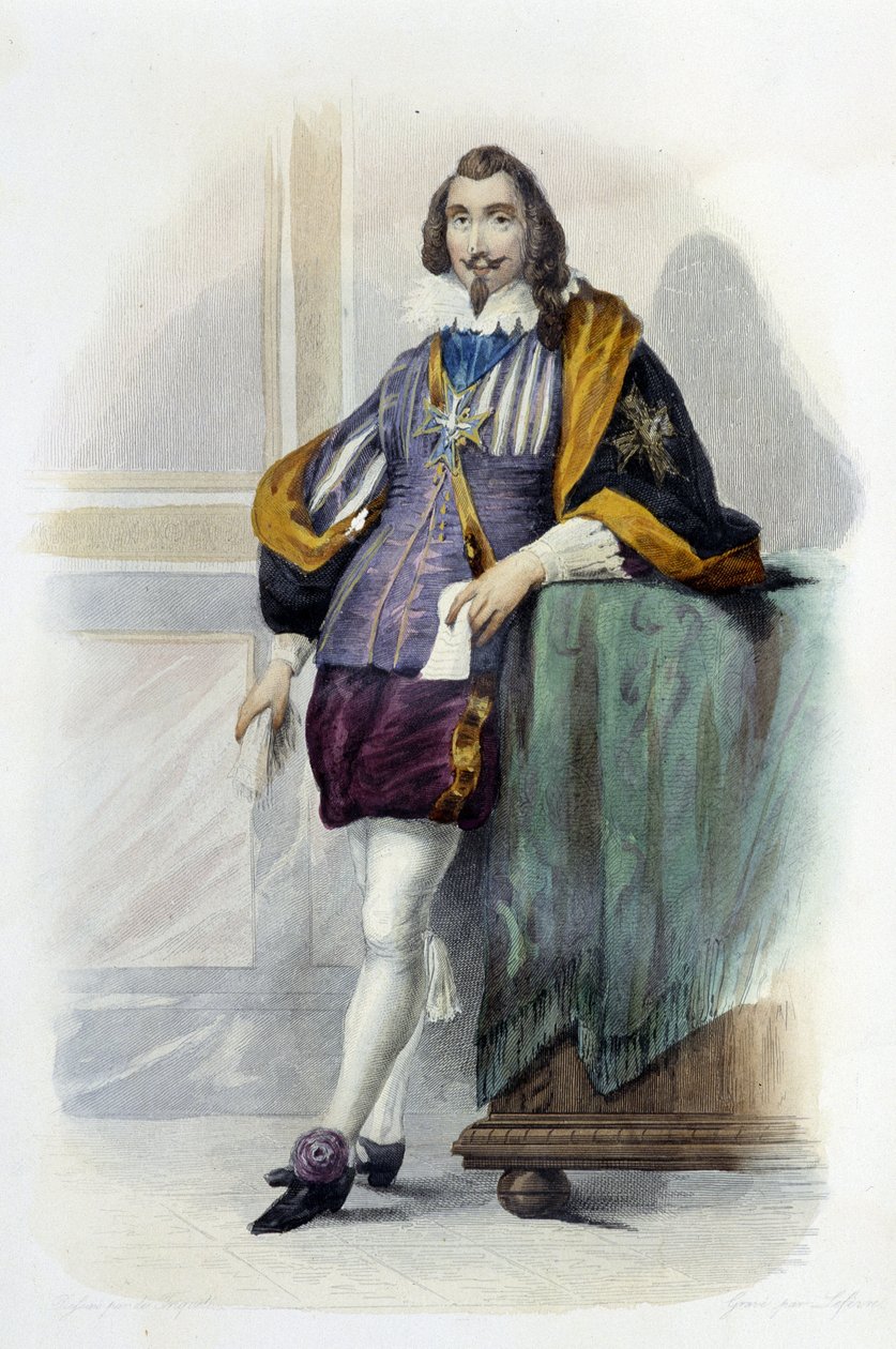 François de Bassompierre (mariscal de Bassompierre) (1579-1646) en "Le Plutarque français" de Unknown artist