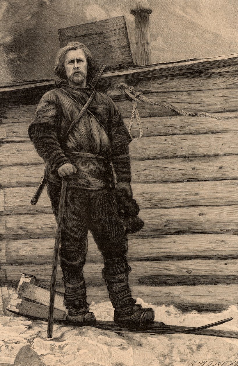 Fridtjof Nansen (1861-1930) Explorador noruego del Ártico de Unknown artist
