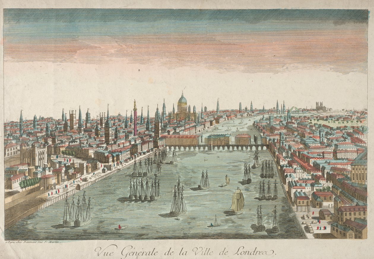 Vista General de Londres de Unknown artist
