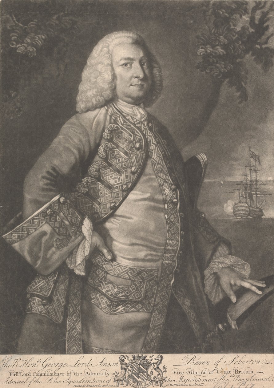 George Anson, 1er Barón Anson de Unknown artist