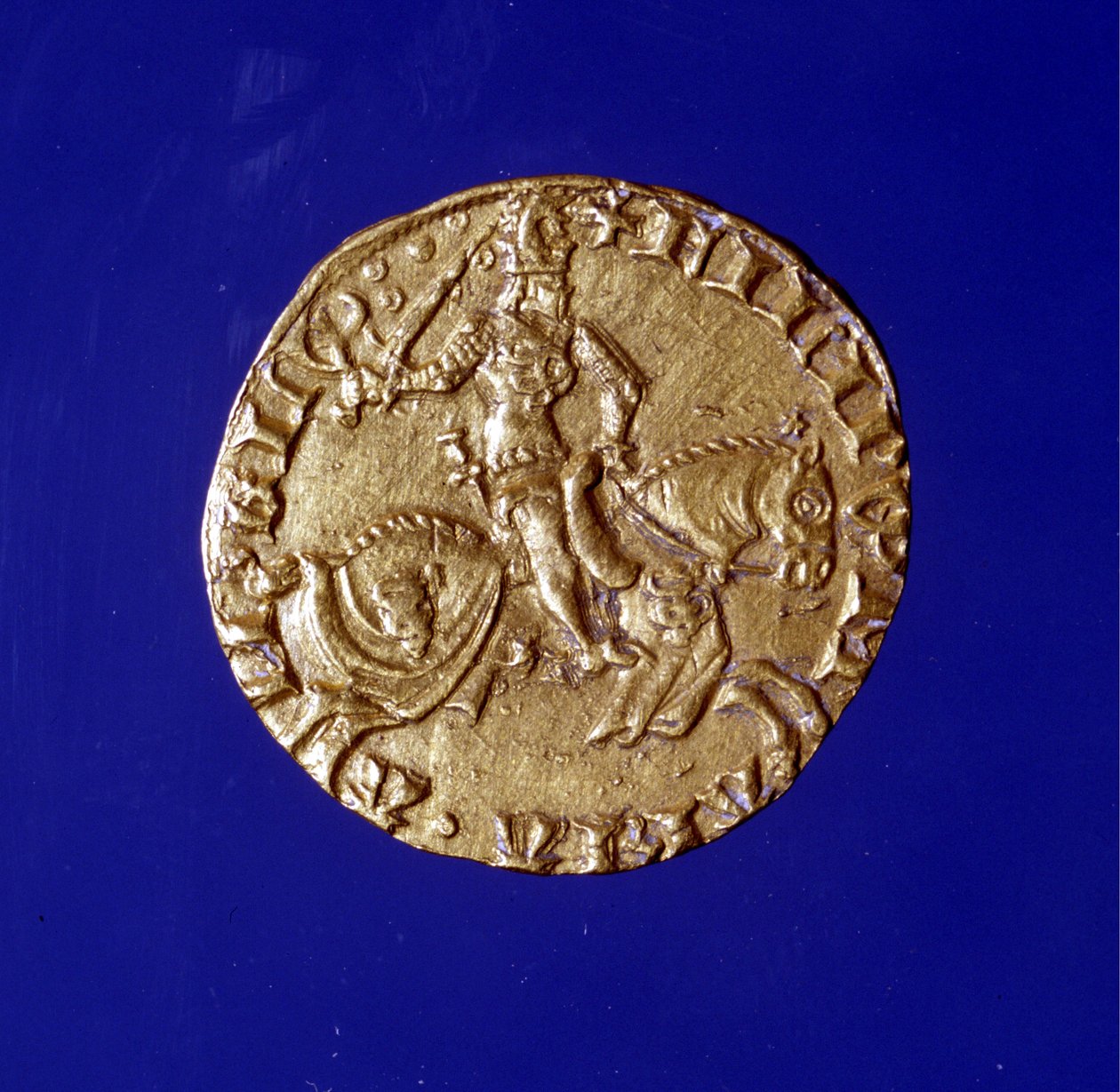 Moneda de oro con la efigie de Filippo Maria Visconti (1392 - 1447) de Unknown artist