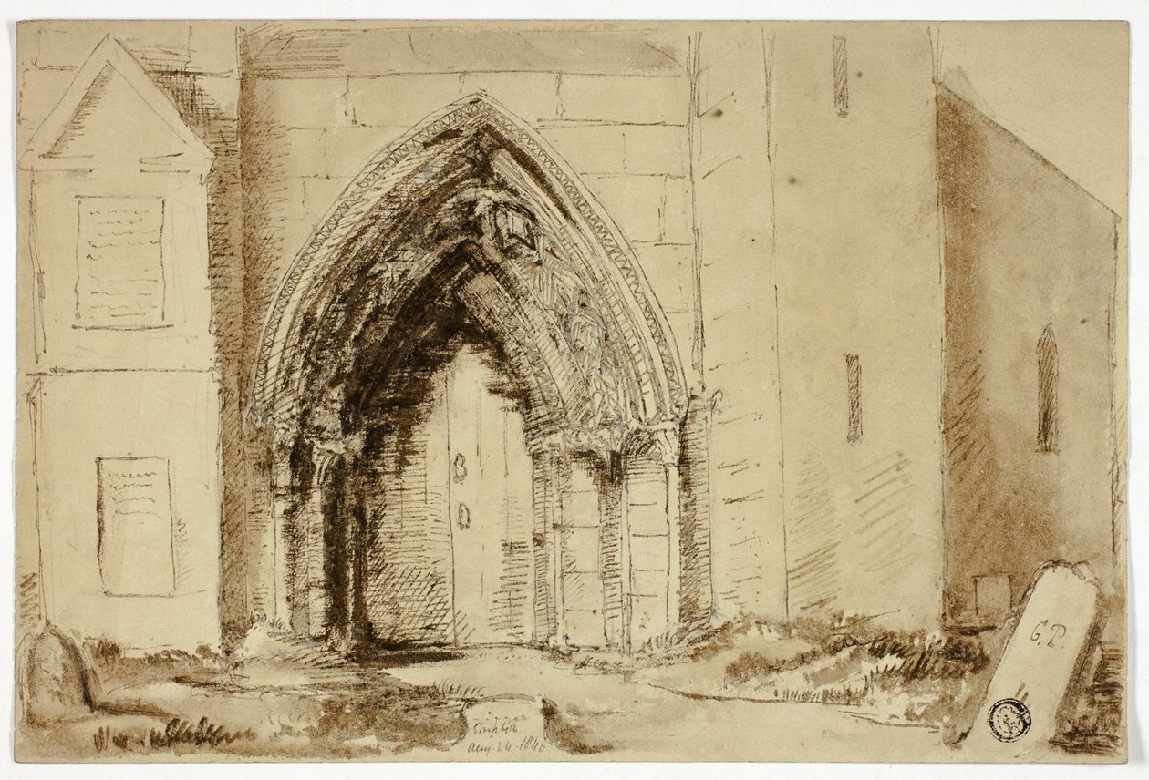 Portal de Iglesia Gótica de Unknown artist