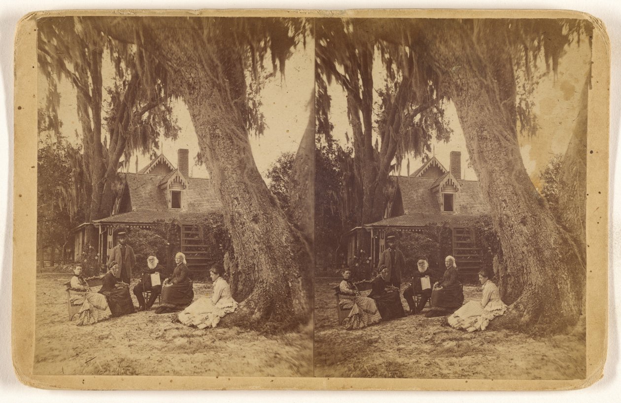 [Casa de H(arriet) B(eecher) Stowe en Florida] de Unknown artist
