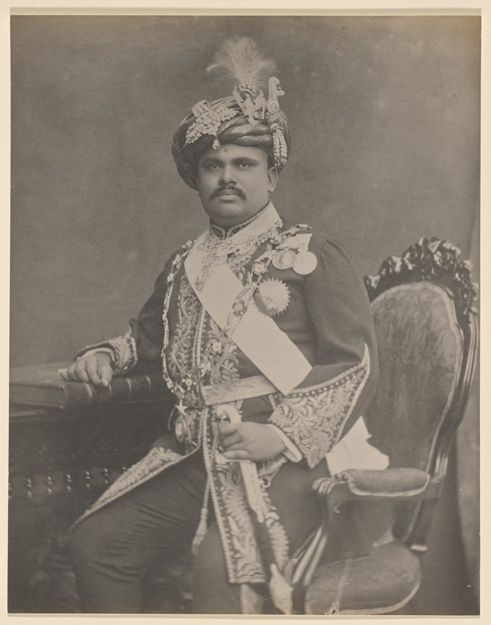 S.A.S. el Maharajá Takhtsingji de Unknown artist