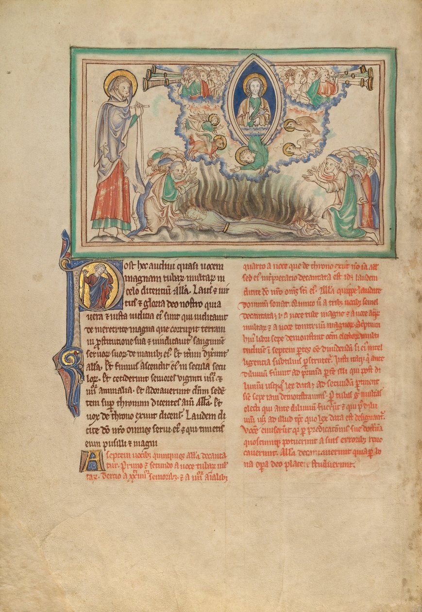 Elogio celestial del vencedor sobre la ramera de Unknown artist