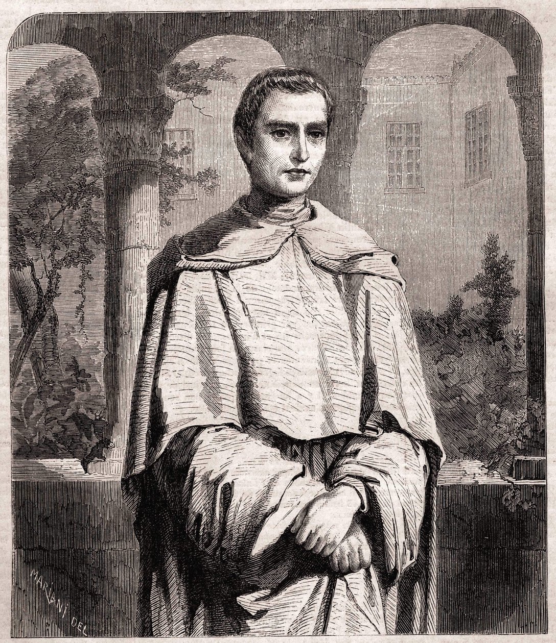Henri Lacordaire, sacerdote francés y dominico 1802-1861. de Unknown artist