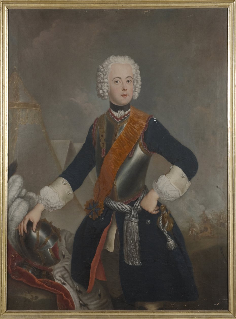Retrato del príncipe Enrique de Prusia (1726-1802) de Unknown artist