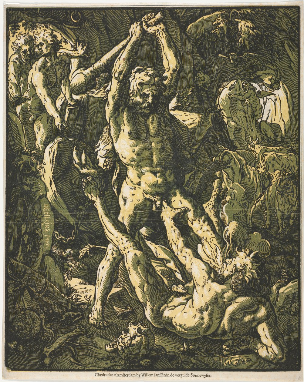 Hercules and Cacus de Unknown artist