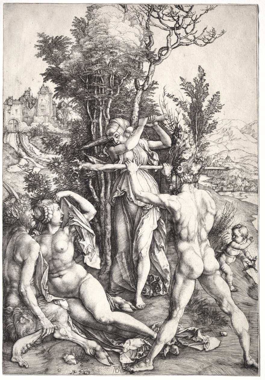 Hércules en la encrucijada de Unknown artist