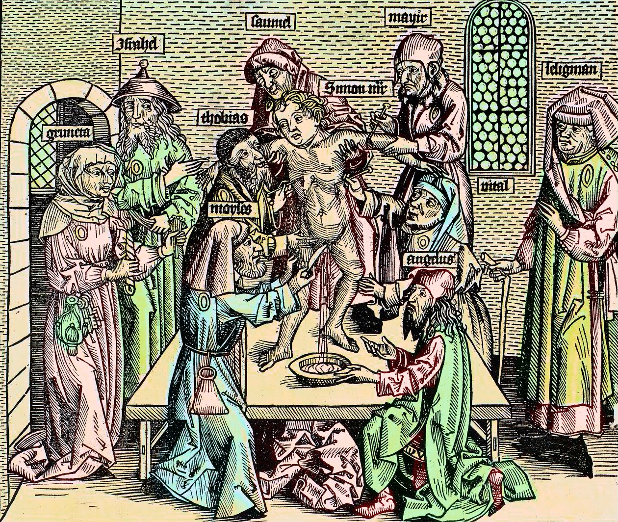 Historia del judaísmo - Martirio de Simón en Trento de Unknown artist