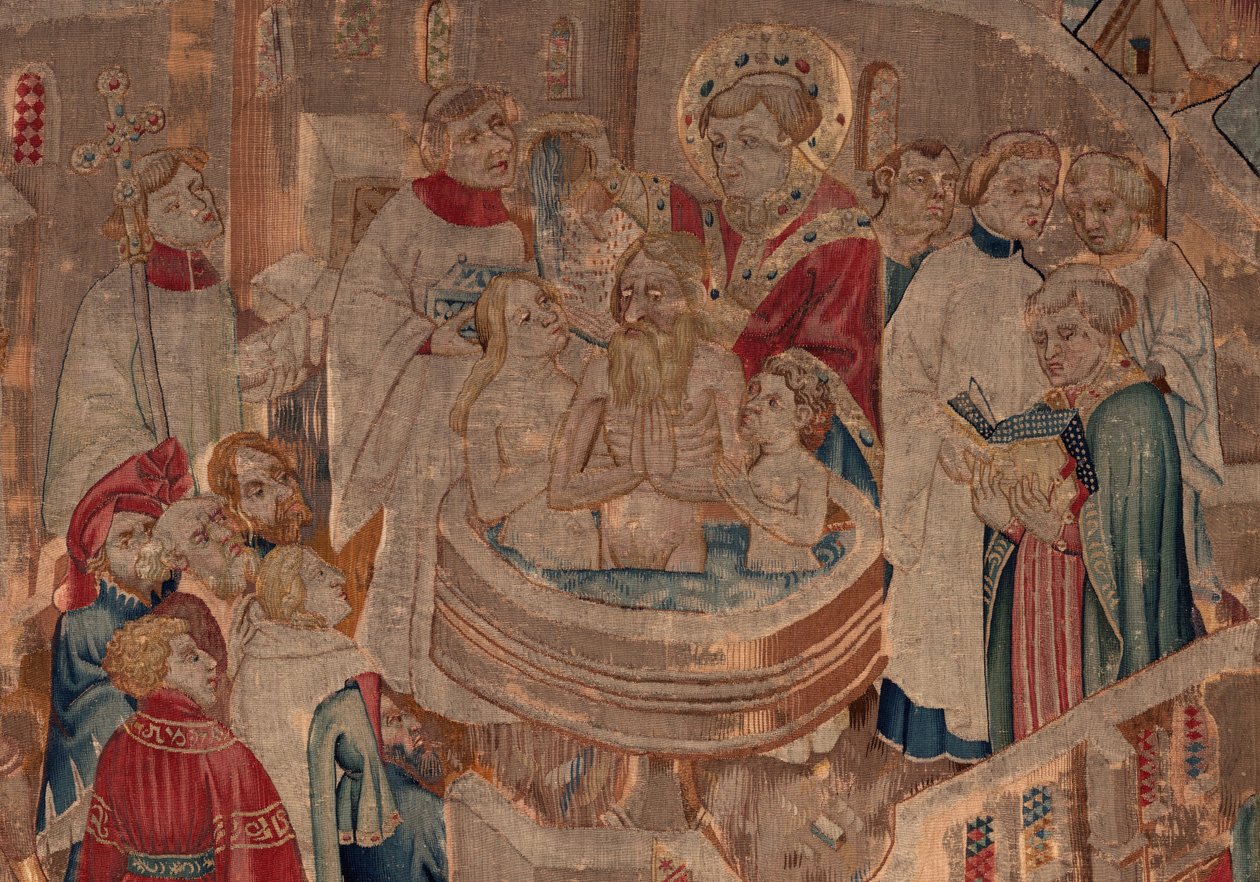 Historia de San Piat y San Eleuterio, Escena 6 (Detalle) de Unknown artist