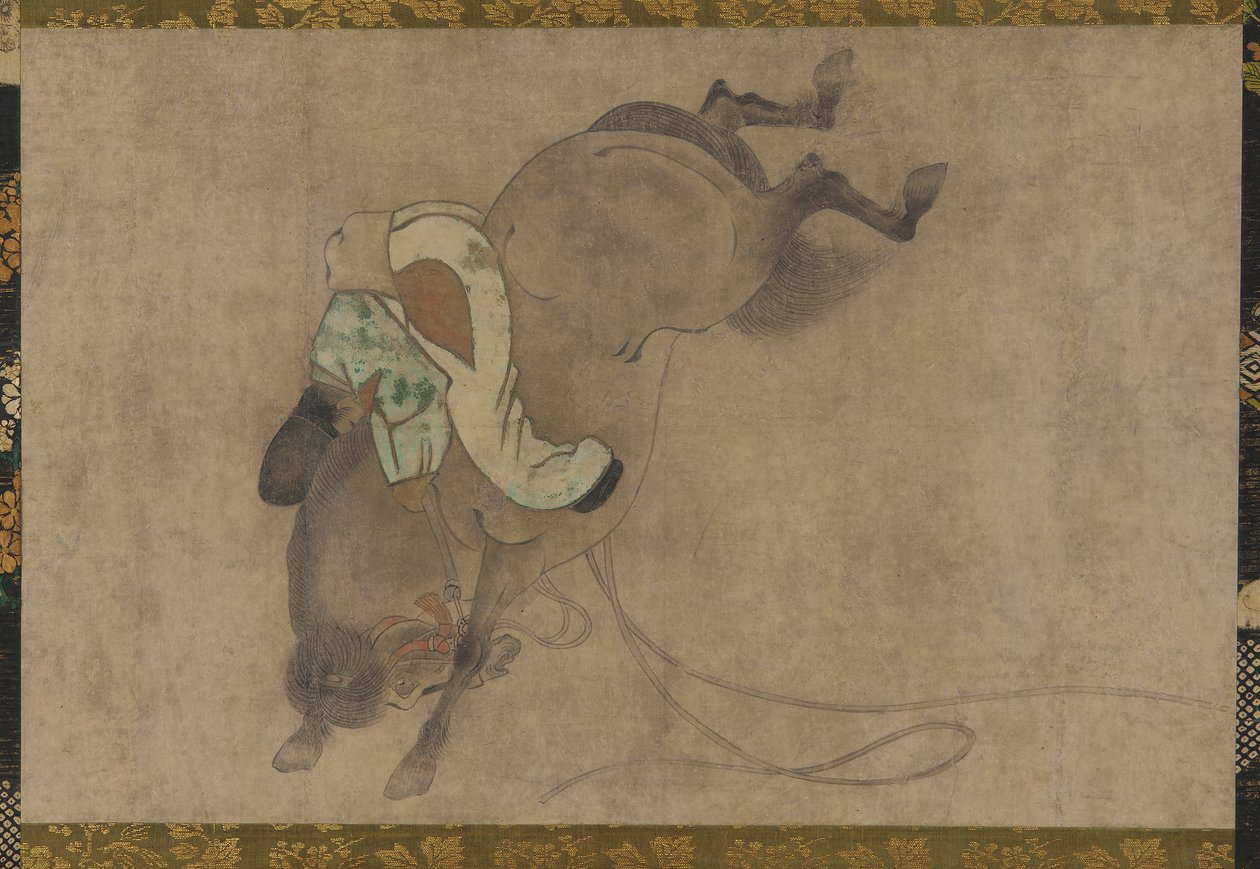 Caballo y jinete de Unknown artist