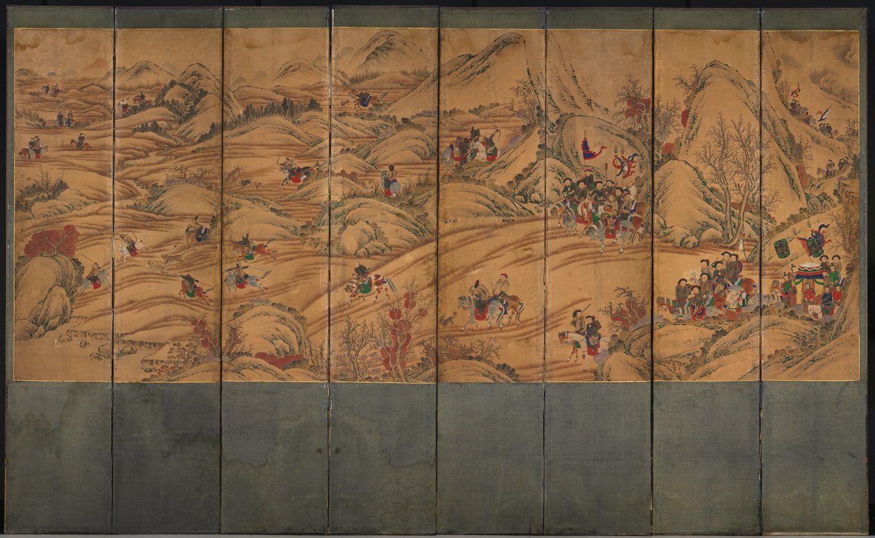 Hunting Scene de Unknown artist