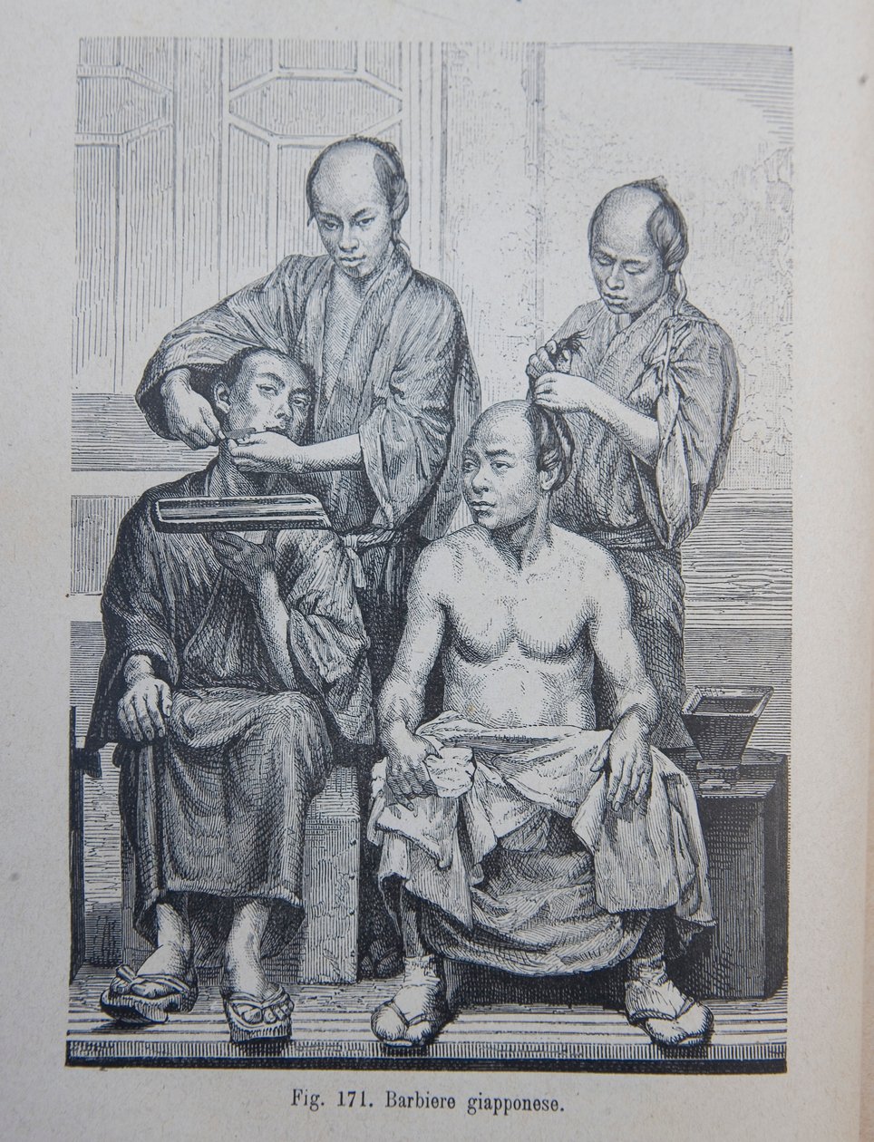 Ilustración de "La raza humana" de Louis Figuier de Unknown artist