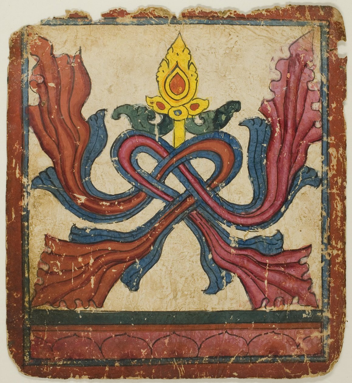 Imagen de un juego de cartas de iniciación (Tsakali) de Unknown artist