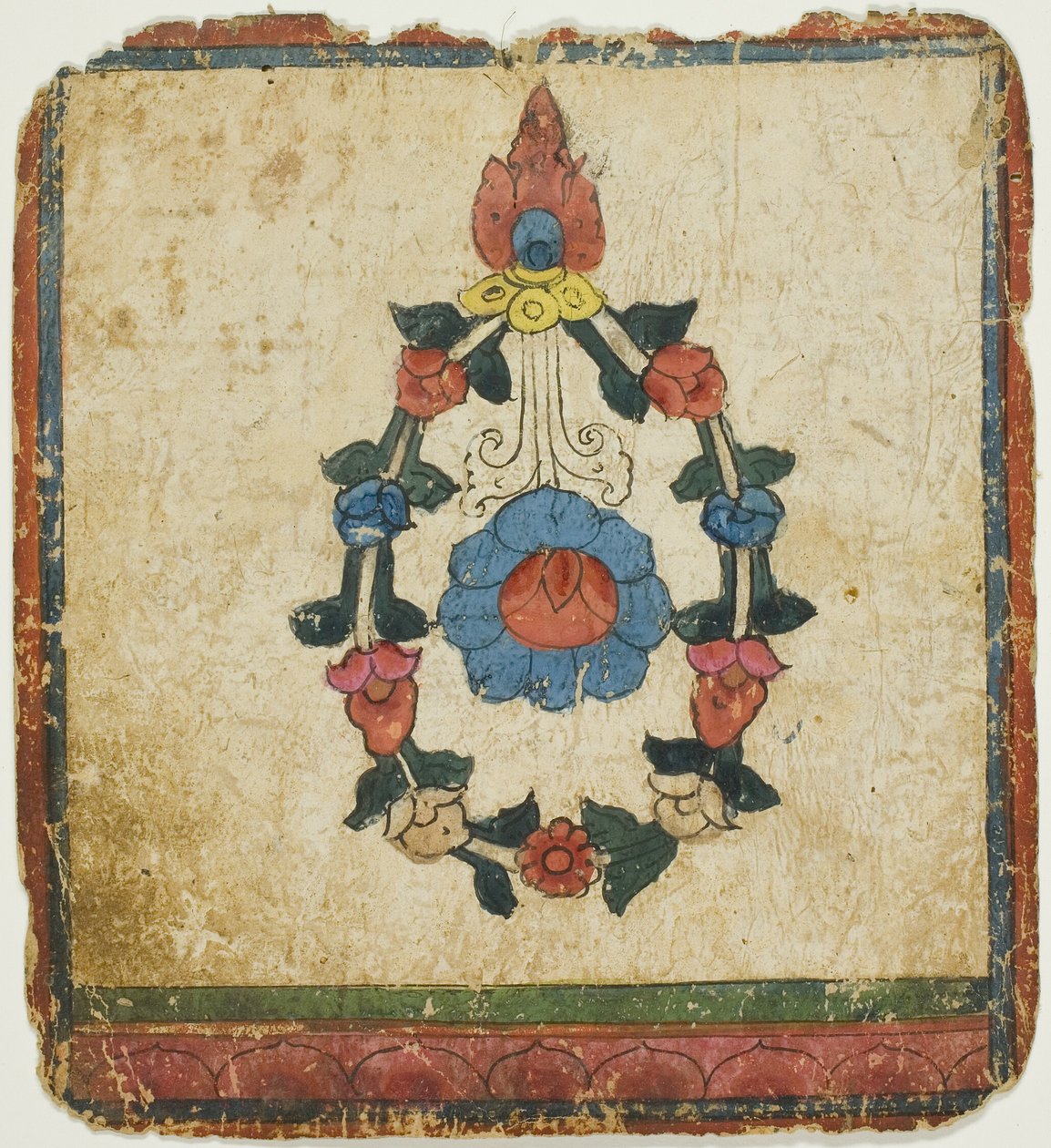 Imagen de un juego de cartas de iniciación (Tsakali) de Unknown artist