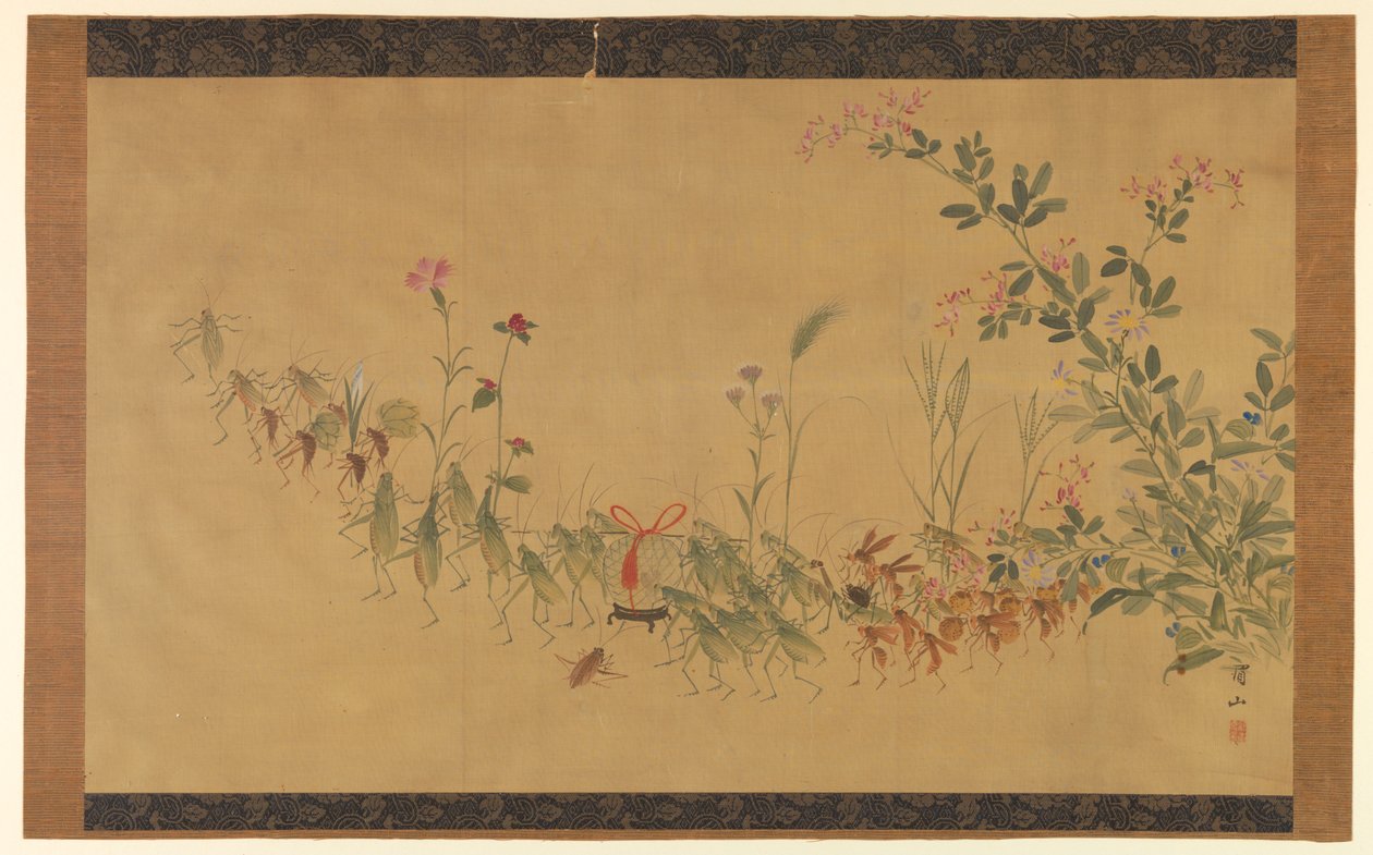 Procesión de insectos Daimyo de Unknown artist