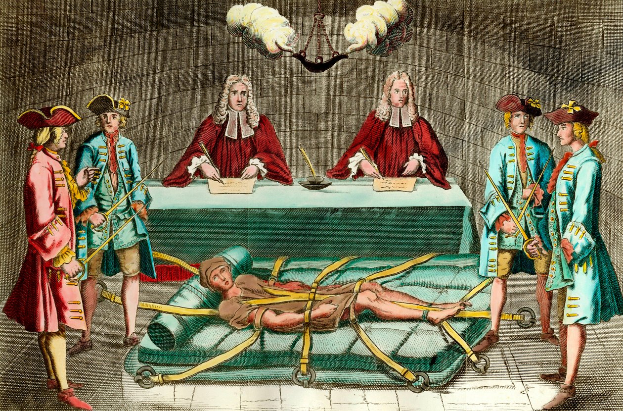 Interrogatorio de Robert François Damiens de Unknown artist