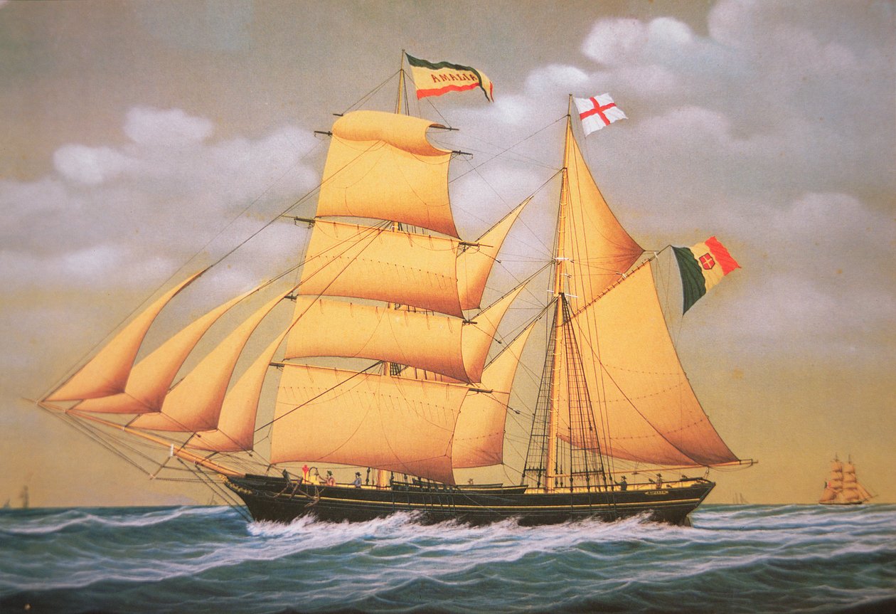 Goleta-brig italiana 