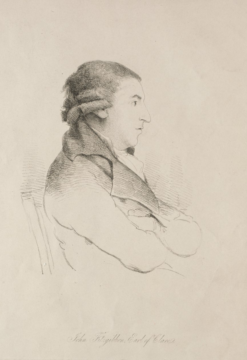 John Fitzgibbon, Conde de Clare de Unknown artist