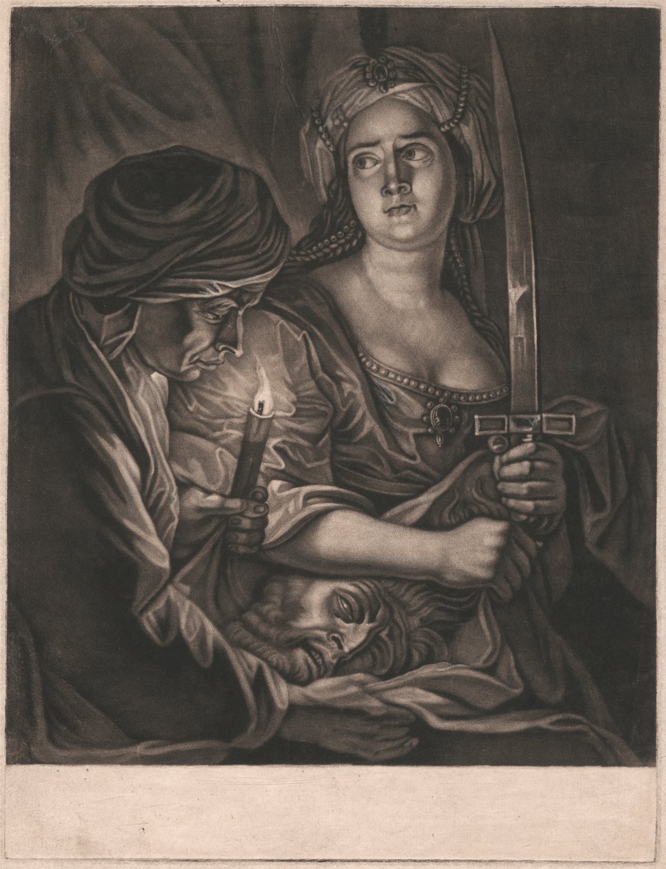 Judith con la cabeza de Holofernes de Unknown artist