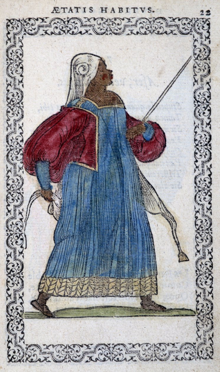La mora - en "Habits et effigies" de Jean Sulperius de Unknown artist