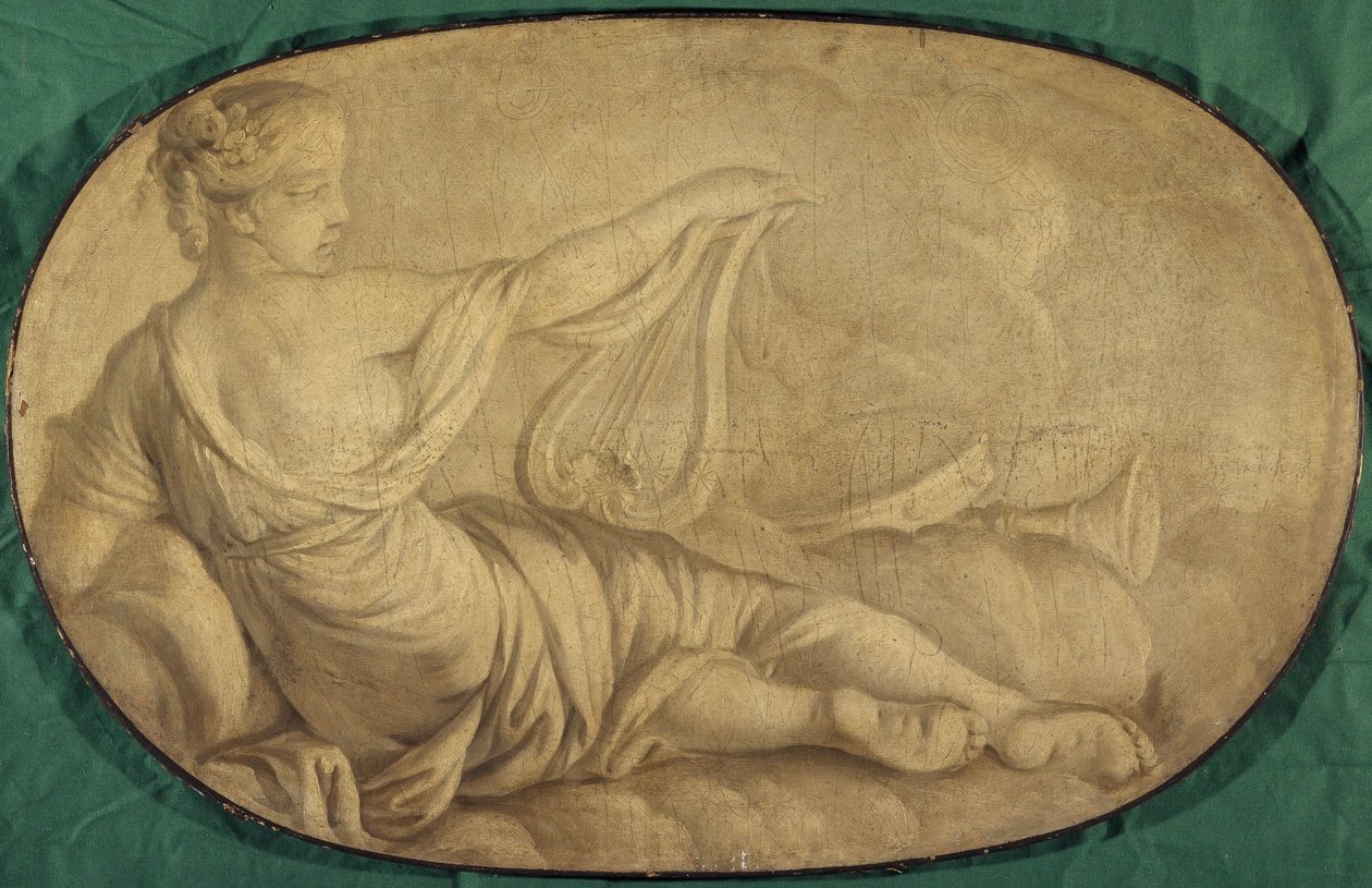 La Musique (alegoría, pintura decorativa para el Hôtel La Rivière luego Canillac de Unknown artist