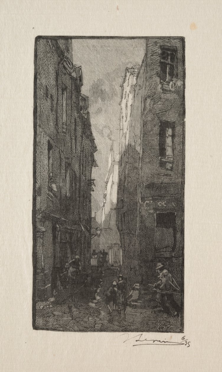 La Rue des Cordiers de Unknown artist