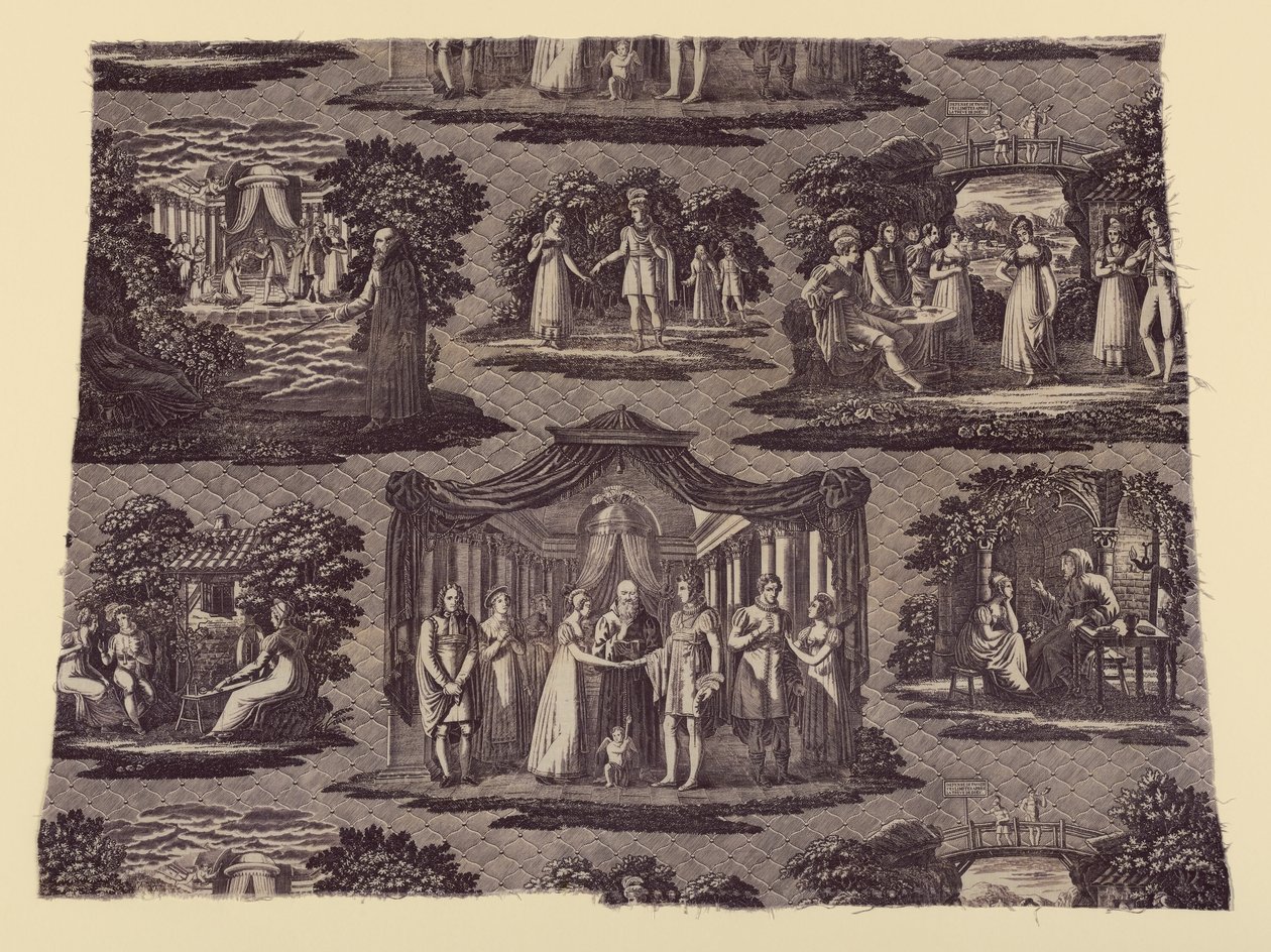 Tregua de Dios (Tela para amueblar) de Unknown artist