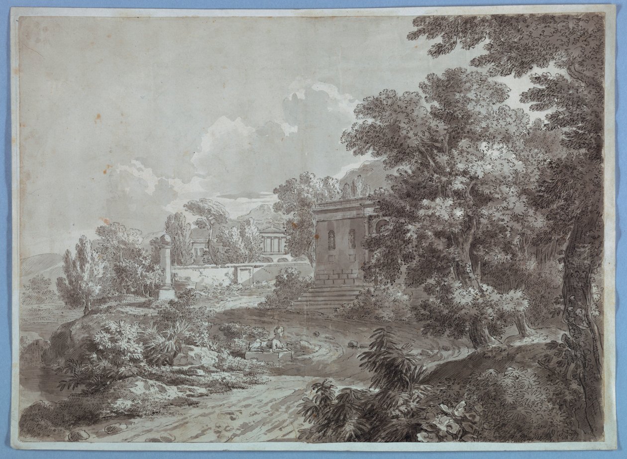 Vista del paisaje de Unknown artist