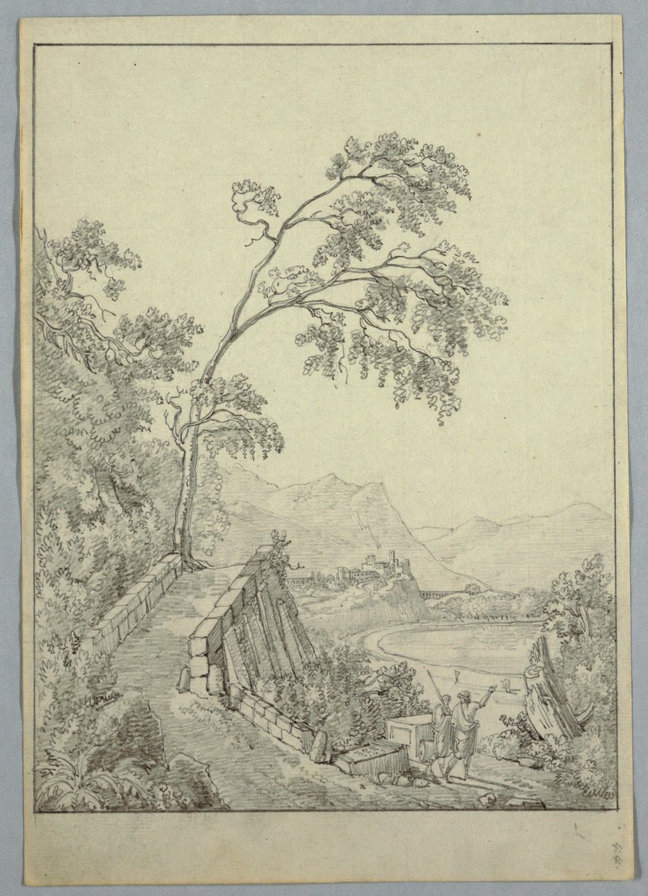 Paisaje con Figuras Clásicas de Unknown artist