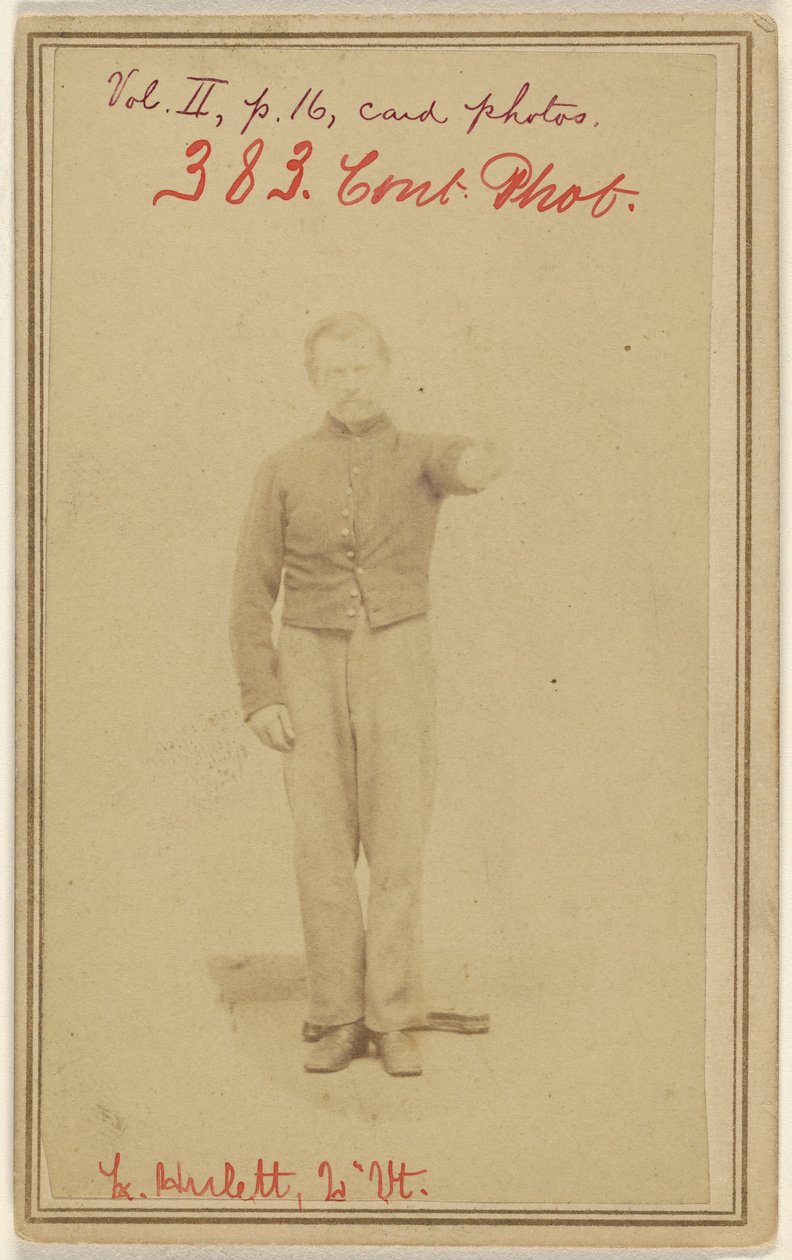 L[erman] Hulett, 2n Vt. [Víctima de la Guerra Civil] de Unknown artist