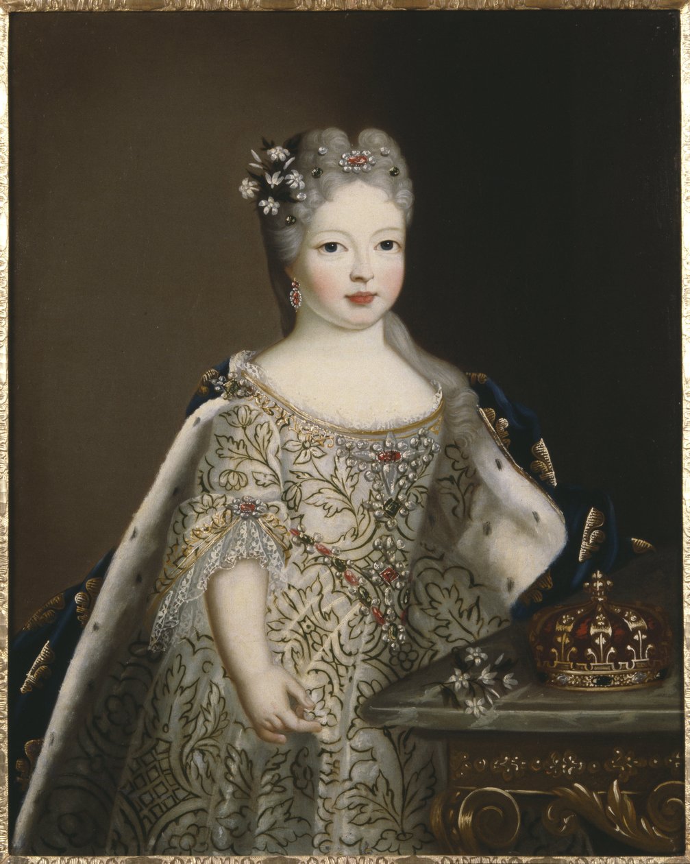 Retrato de la infanta Mariana Victoria de España, reina de Portugal de Unknown artist