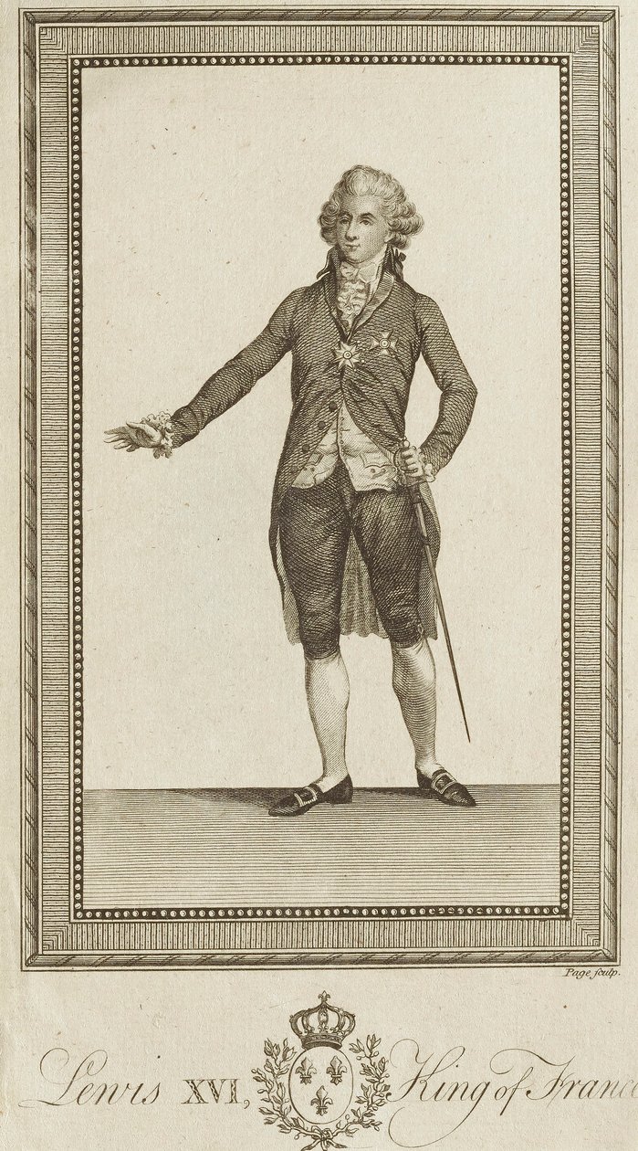 Luis XVI, rey de Francia de Unknown artist