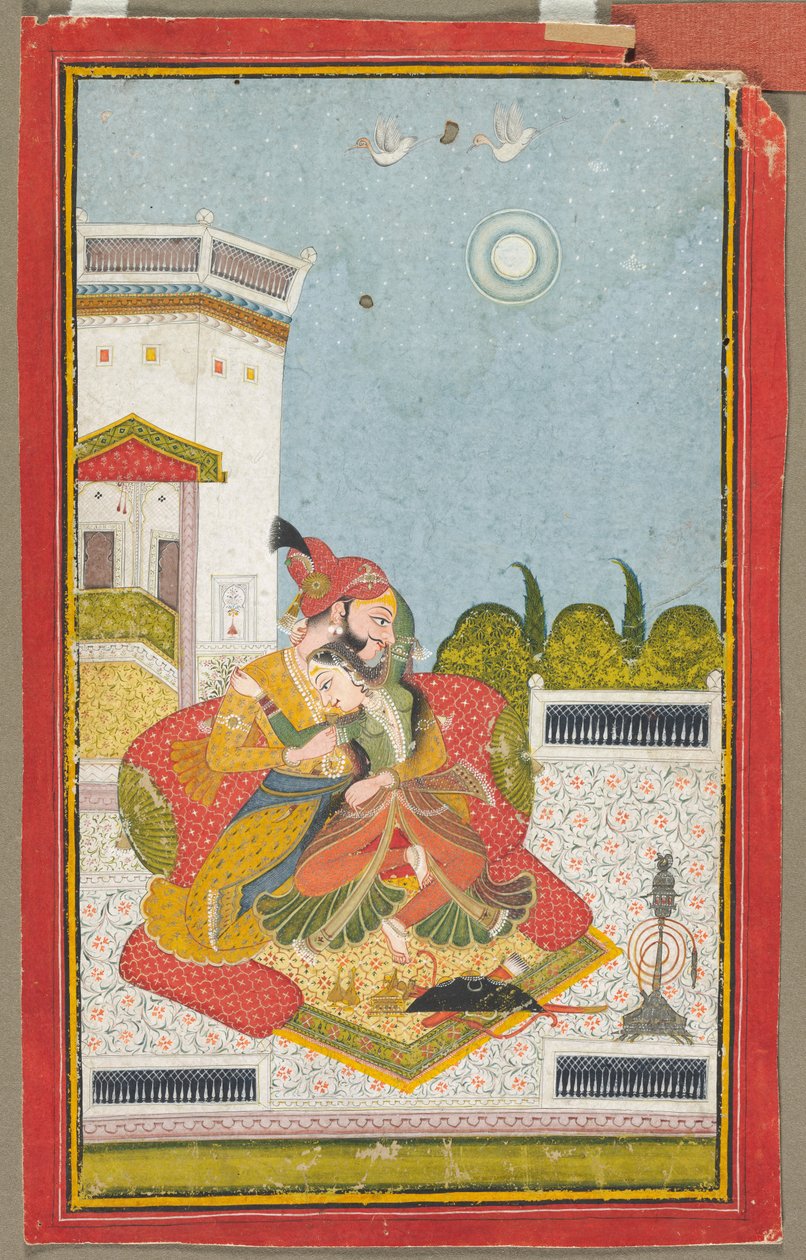 Lovers Embracing (Raga Malkaus) de Unknown artist