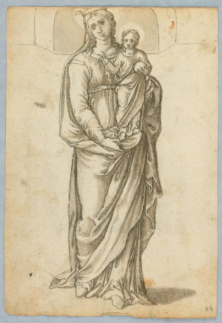 Madonna y Niño de Unknown artist