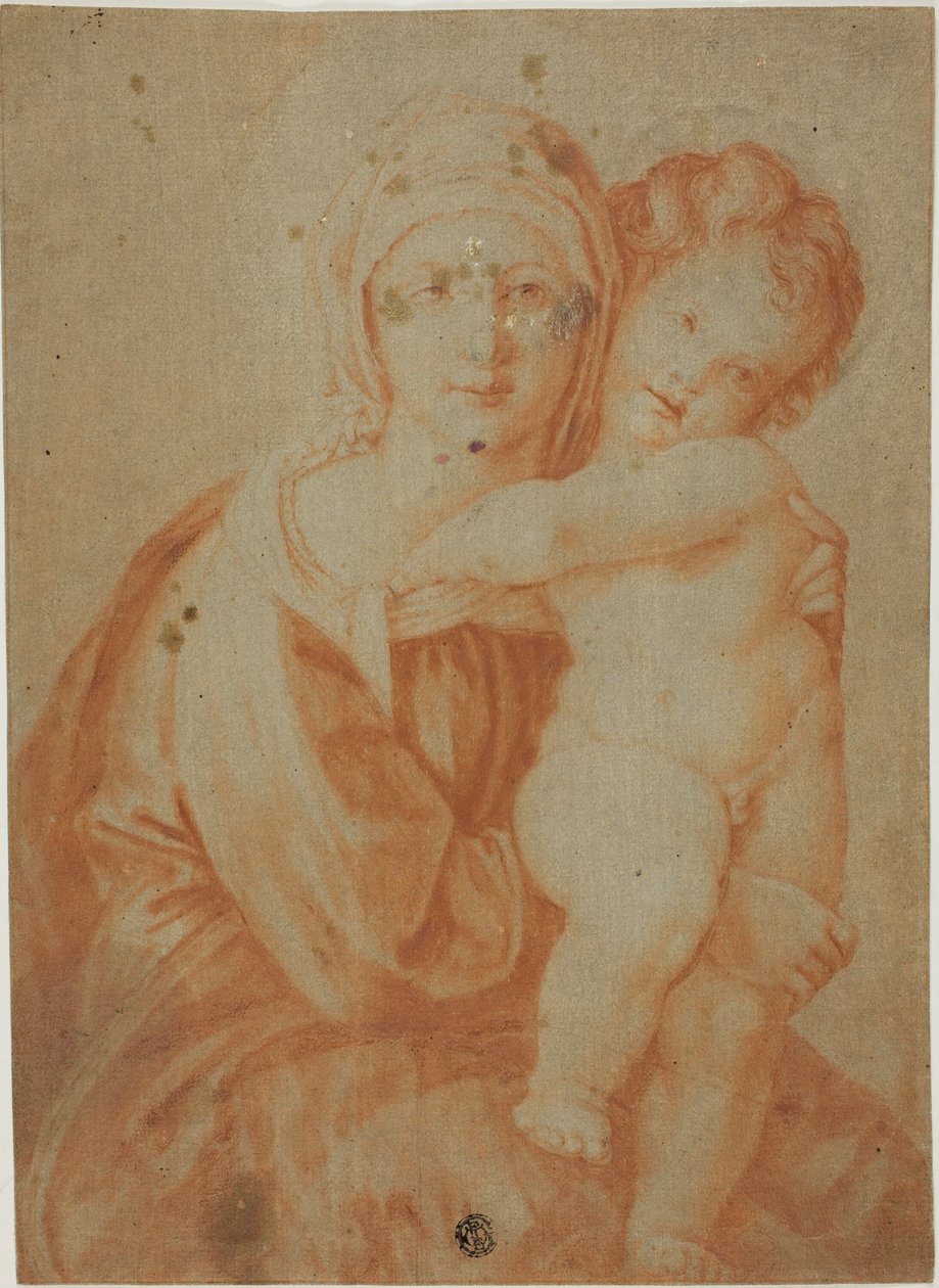 Madonna y el niño de Unknown artist