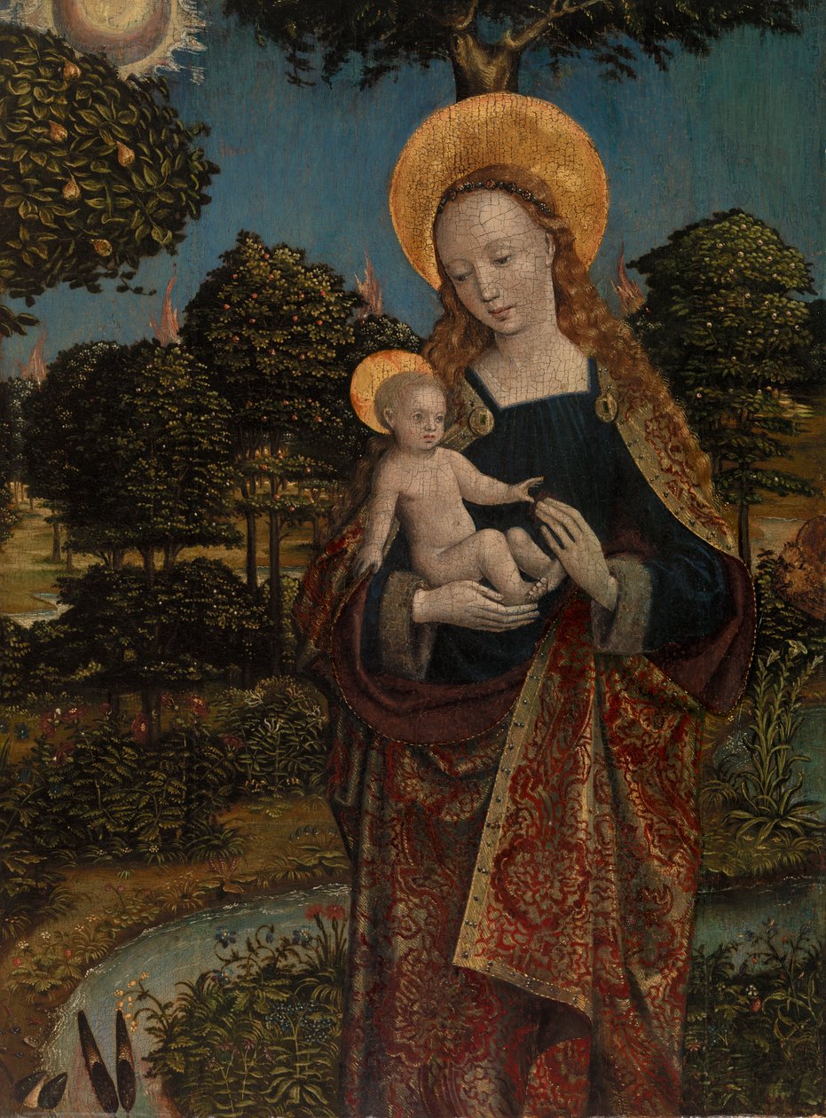 Madonna y la niña de Unknown artist