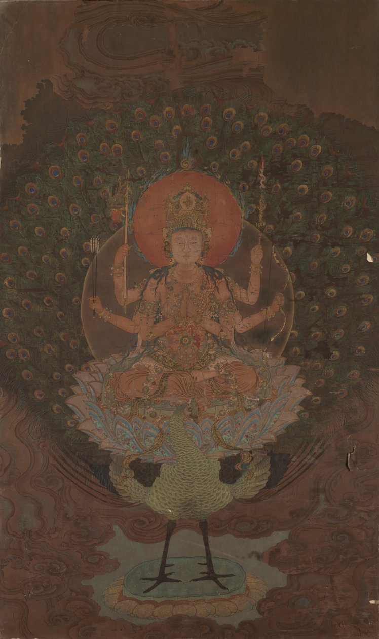 Mahamayuri (Kujaku Myoo) de Unknown artist