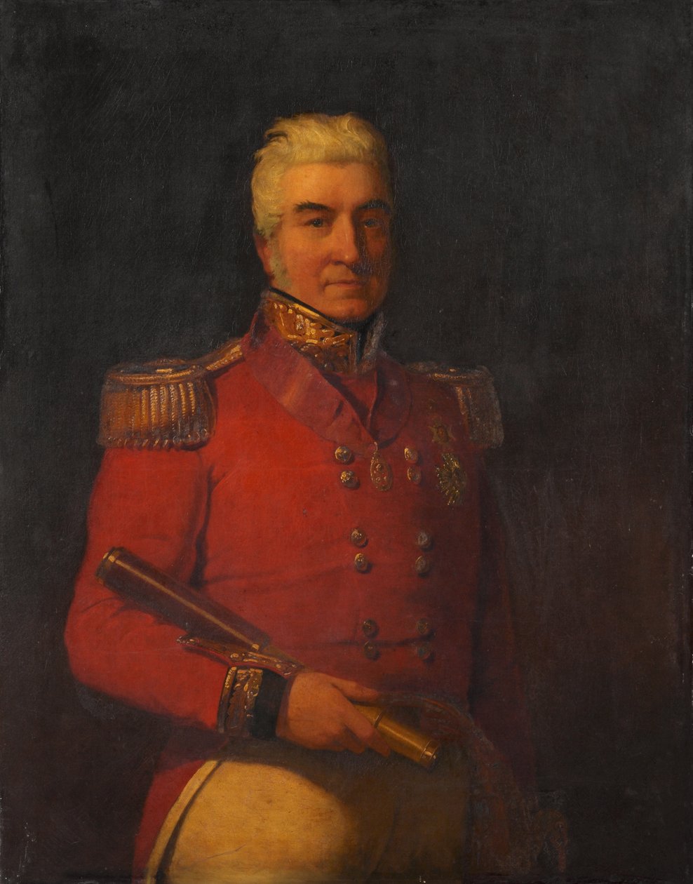 General de División Sir William Morison KCB (1781-1851), Estado Mayor del Ejército de Madrás de Unknown artist